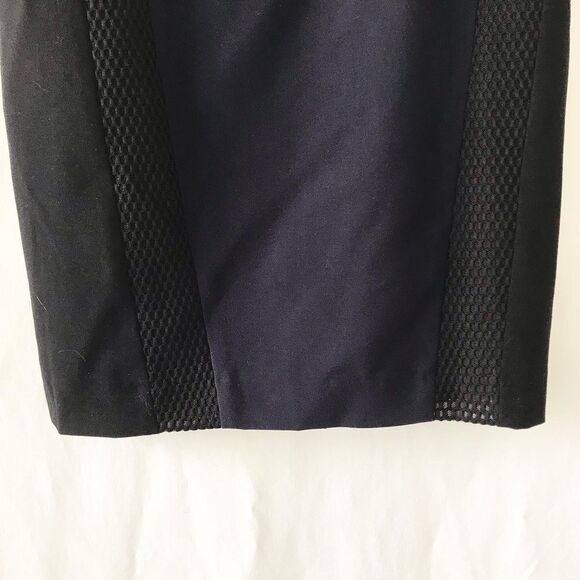 Tahari ASL navy/black Jody pencil skirt size 2 - Picture 3 of 9